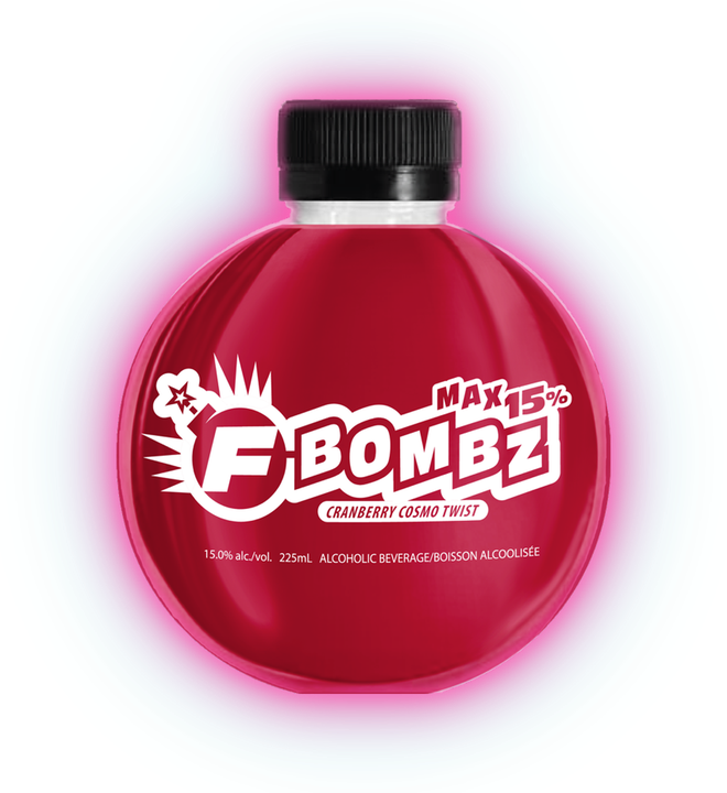 Cranberry Cosmo Twist MAX 15% bottle